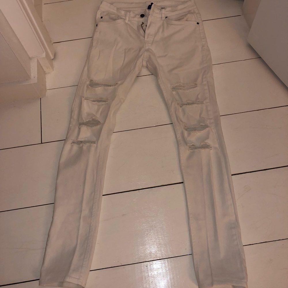 H&M White Jeans